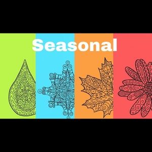 Items for seasonal holidays.